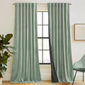 RYB HOME Velvet Room Darkening Curtains by RYBHOME