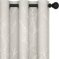 Deconovo Living Room Curtains 84 Inches Long, Thermal Insulated, Room Darkening by Unknown