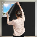 Portable Blackout Curtains for Bedroom Adhesive Thermal Window Blinds Cover | by ZUNGOUMC