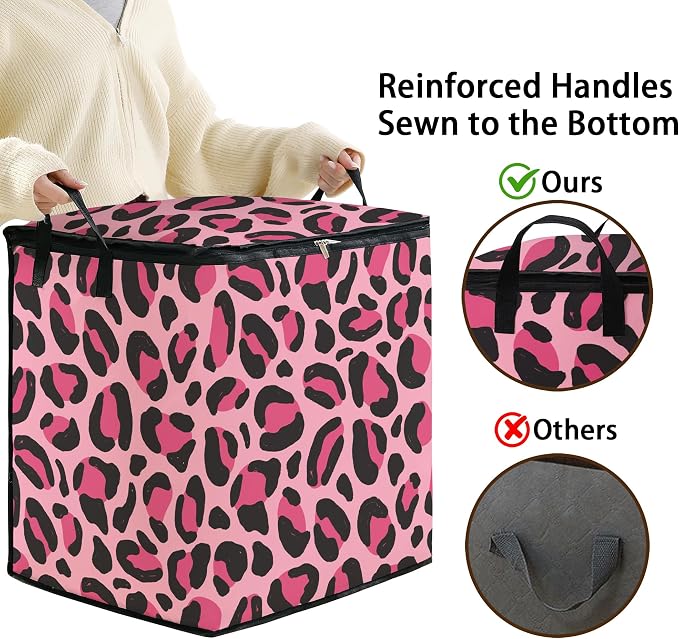 2pcs blanket storage bag for under bed, closet organizers 95L | clothing - Image 4