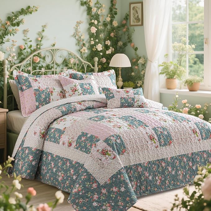 VAPUTAR Queen Size Quilt Set - Image 2