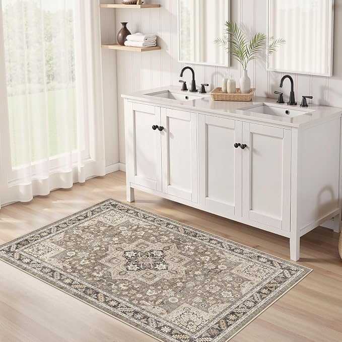 cotiled 3x5 Area Rug for Living Room, Traditional, and Laundry Room - Image 3
