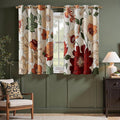 jinchan Beige Boho Floral Blackout Curtains 63 Inch Grommet 2 Panels | Room by JINCHAN