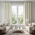 120 Inches Extra Long Curtains for Living Room 2 Panels Grommet Darkening by KOUFALL