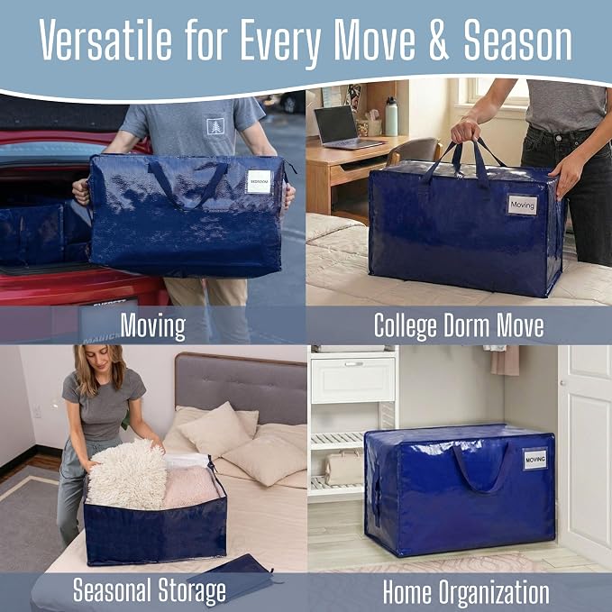 VENO 10 Pack Extra Large Heavy Duty Moving Bags - Image 6