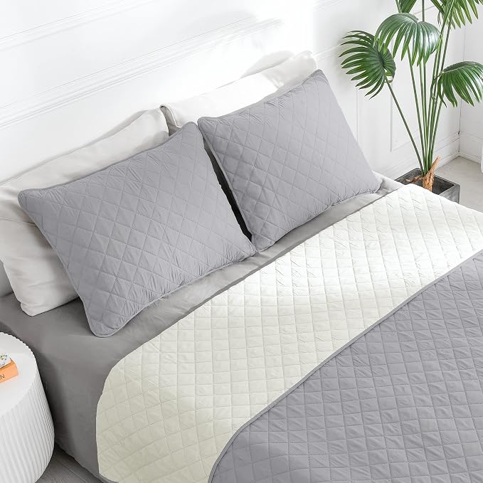 Easy-Going Reversible Quilt Set Queen Plus, Bedspread - Image 3