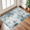 Small Abstract Area Rug 2x3 Ft Entryway Rugs Washable Door Mat Indoor Entrance by iOhouze