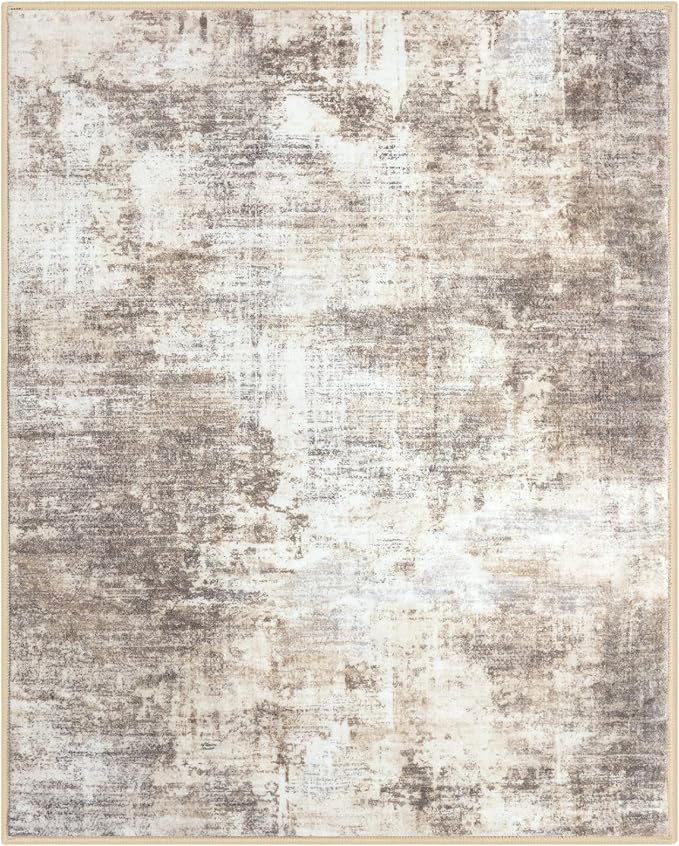 Abstract Area Rug 4x5 Ft Washable Rugs - Image 9