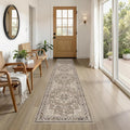 cotiled 2x8 Hallway Runner Rug for Entryway, Non-Slip Vintage, and Laundry Room by COTILED