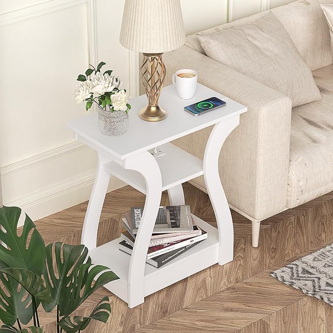 FROMJBEST End Tables Living Room Set of 2 - Image 4
