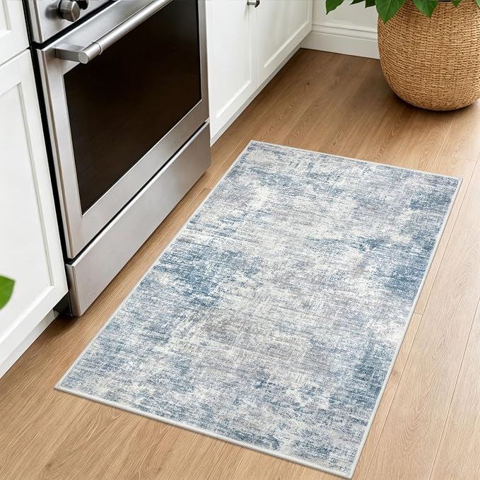 Small Abstract Area Rug 2x3 Ft Entryway Rugs Washable Door Mat Indoor Entrance - Image 8
