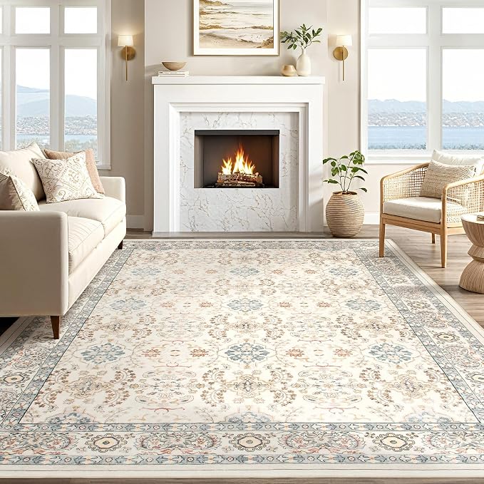 cotiled 10x12 Area Rug for Living Room, Traditional, Dining Room, and Home - Image 5