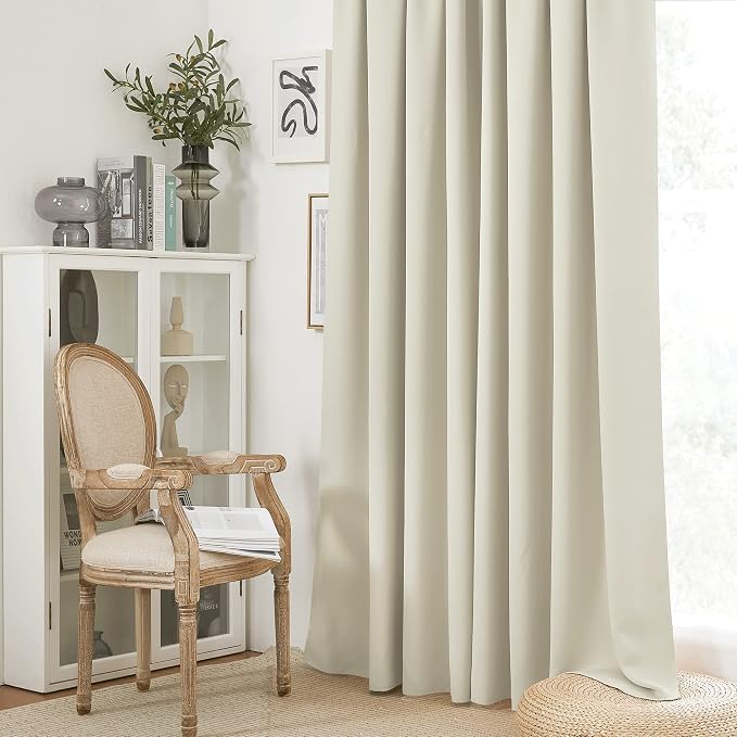 RYB HOME Curtains for Bedroom Living Room Dining Room 102 inches Long | Privacy - Image 5