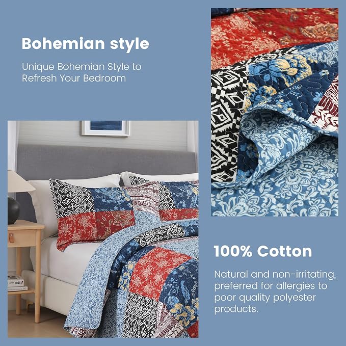 Secgo Twin Comforter Set for Bed - Image 4