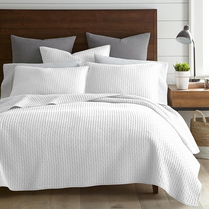 Levtex Home Cross Stitch Reversible Twin XL/Twin Quilt Set - Image 8