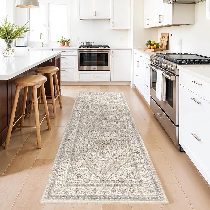 3x8 Washable Hallway Runner Rug - Image 7