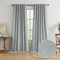 Thermal Insulated 100% Blackout Curtains 126 Inch Long by KEQIAOSUOCAI