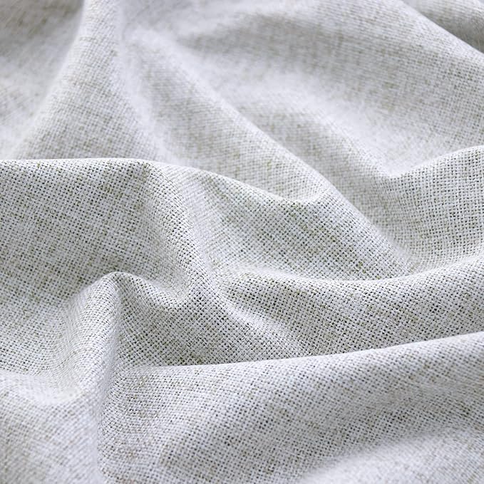 YoungsTex Linen Blackout Curtains 72 Inches Length 2 Panels, Grommet Full Room - Image 9