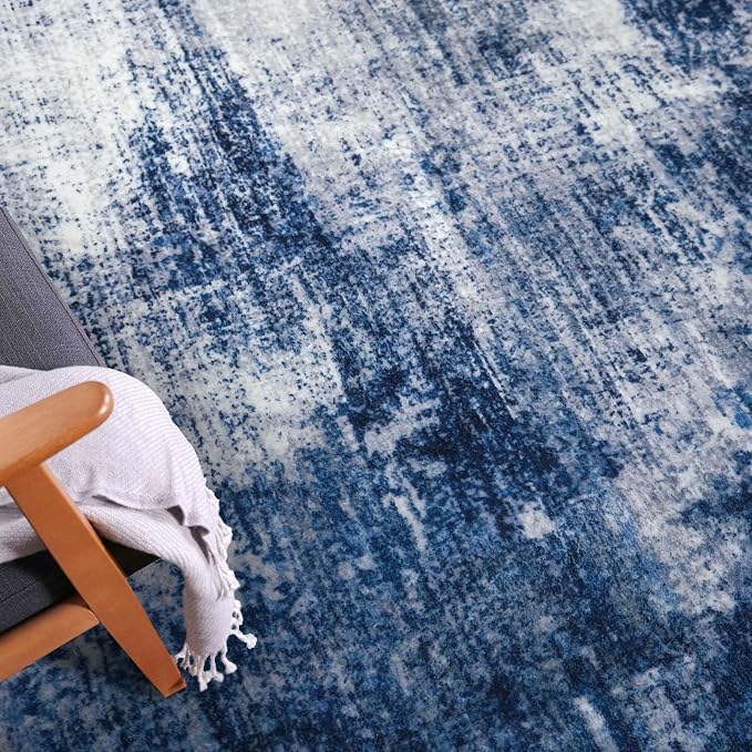 Abstract Runner Rug 2x4 Ft Entryway Rugs Washable Door Mat Indoor Entrance - Image 7
