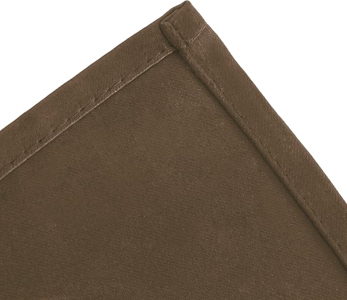 Blackout Curtains 66 x 95 inch/Brown Curtains Set of 2 Panels/Thermal Insulated - Image 7