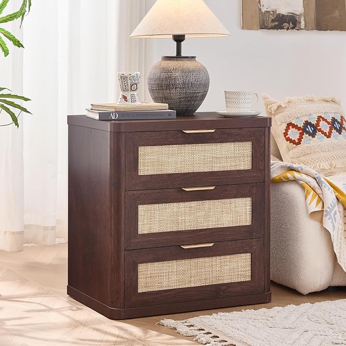 LEYAOYAO Rattan 23" Nightstands - Image 7