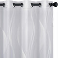 Deconovo Curtains for Living Room, Pattern Blackout Curtains 90 Inches Long | by Unknown