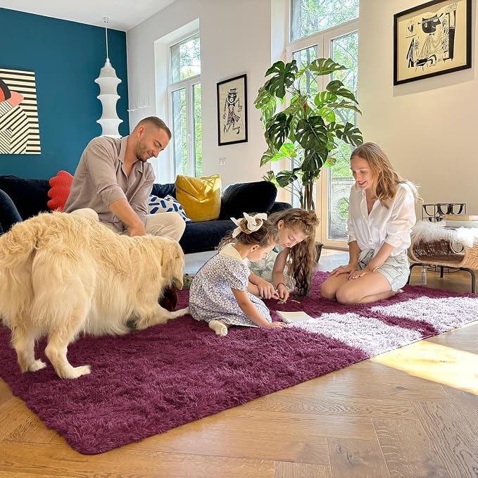 OLANLY 8x10 Machine Washable Large Area Rugs - Image 6