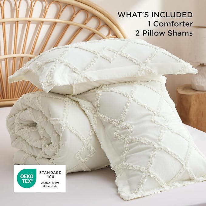 Bedsure Boho Comforter Set King - Image 5