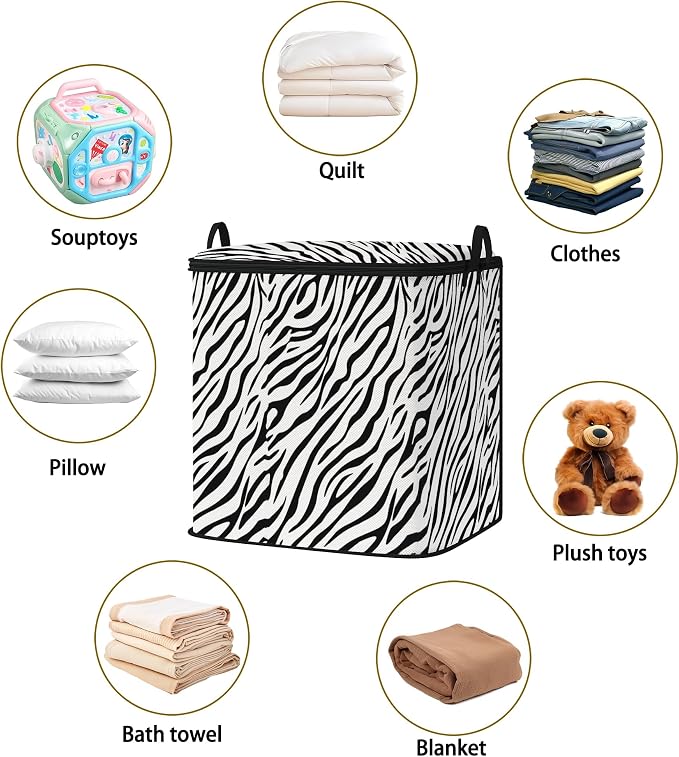 2pcs blanket storage bag for under bed, closet organizers 95L | clothing - Image 2