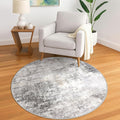 Round Area Rug 5 Ft Circle Entryway Rugs Round Washable Door Mat Indoor Entrance by iOhouze