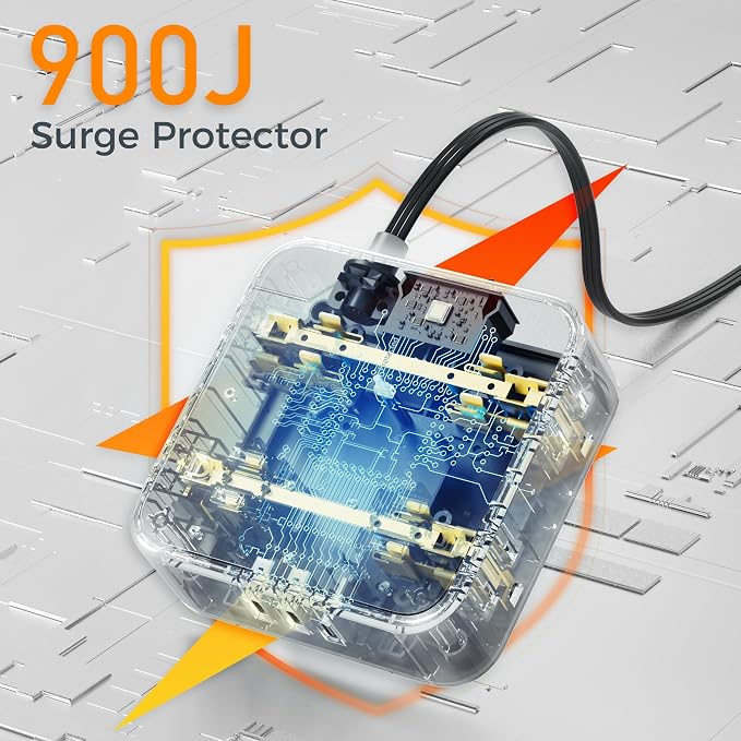 TESSAN Surge Protector Power Strip - Image 6