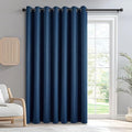 IGEMAEVE Blackout Curtains for Bedroom Grommet Navy Blue 65" W x 96" L | by IGEMAEVE