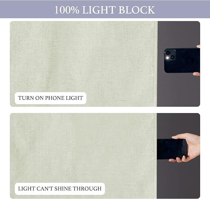 RYB HOME Classroom Door Window Cover, 100% Blackout Shades - Image 6