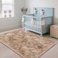 4x6 Mottled Beige Rug for Bedroom, Fluffy Area Rug Small Rug Bedroom Carpet | by Yongyangjuxi