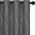 Deconovo Living Room Curtains 54 Inches Long, Thermal Insulated, Room Darkening by Unknown