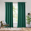 RYB HOME Bedroom Blackout Curtains 84 inches Long, 100% Blackout | Thermal by RYBHOME