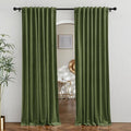 RYB HOME Velvet Curtains 108 inches Long, Extra Long High Ceiling Curtains | by RYBHOME