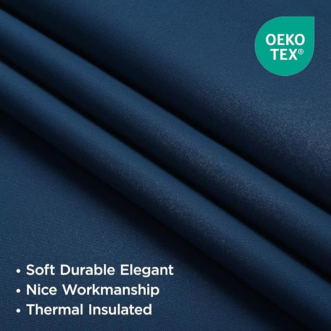 Joydeco 90 Inch Blackout Curtains - Image 5