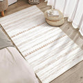 Nakagishi Boho 3x5 Area Rug Living Room Rugs Machine Washable Beige/Brown | by NakagishiAreaRug