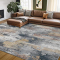 RELEANY Washable 8'x10' Abstract Area Rug by RELEANY