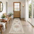 cotiled 2x6 Hallway Runner Rug for Entryway, Non-Slip Vintage, and Laundry Room by COTILED