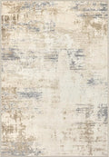 Area Rug Living Room: 3x5 Modern Washable Soft Carpet Beige Brown | by FXRHLP