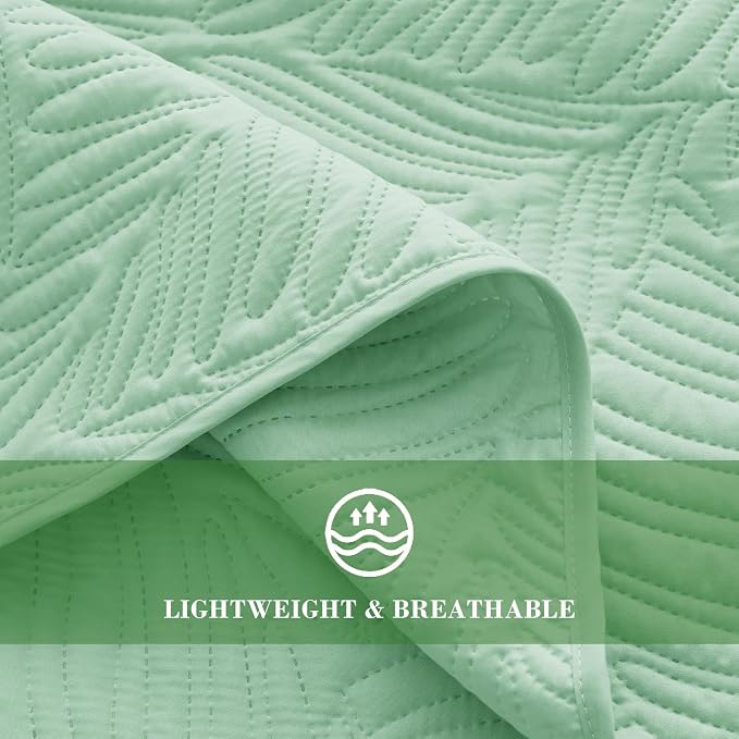 Exclusivo Mezcla California King Quilt Bedding Set, Microfiber Bedspreads | - Image 5