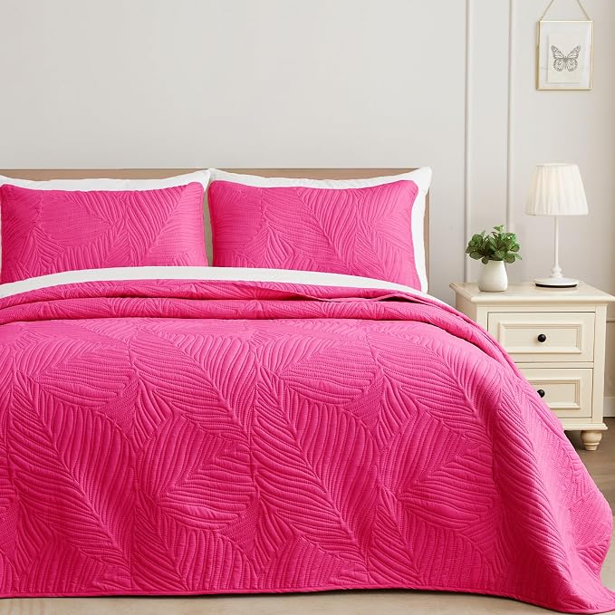 Exclusivo Mezcla California King Quilt Bedding Set, Microfiber Bedspreads | by ExclusivoMezcla