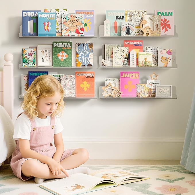 upsimples 18 Pack Acrylic Shelves - Image 2