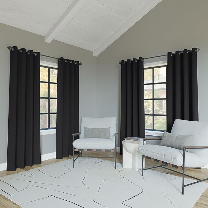 Sun Zero Nordic 2-Pack Theater Grade Noise Reducing Extreme 100% Blackout - Image 7