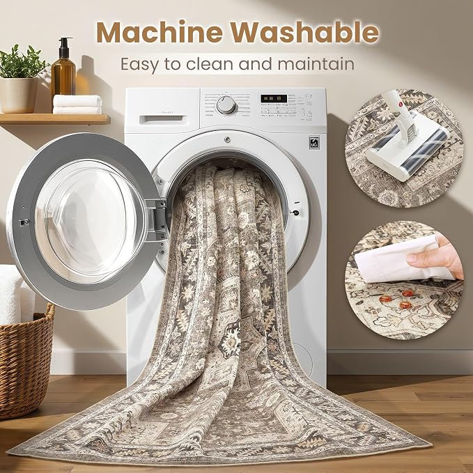cotiled 3x5 Area Rug for Living Room, Traditional, and Laundry Room - Image 5