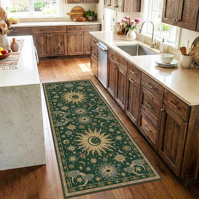 Vacuum-Friendly, 2x6 Washable Area Rug - Image 2