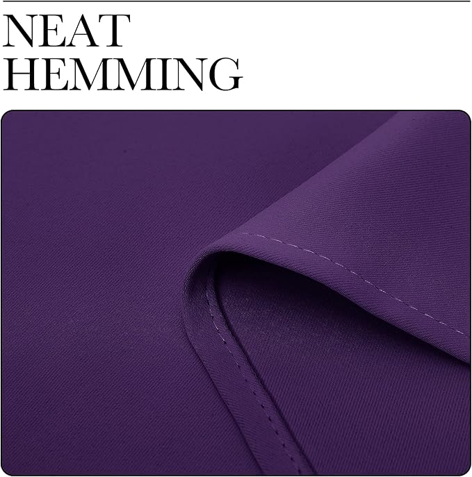 NICETOWN RV Blackout Curtains for Camper Windows, Royal Purple, Short Blackout - Image 6