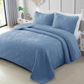 Exclusivo Mezcla Ultrasonic Twin Quilt Bedding Set, Soft Microfiber, Modern by ExclusivoMezcla